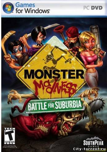 Monster Madness Battle for Suburbia Full Iso