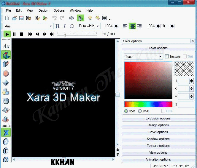 xara 3d maker 7 serial key only