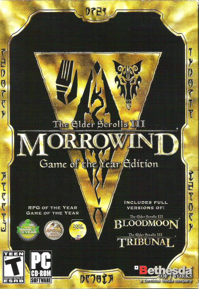 بـأنفراد تـام على مـستوى المنتديات لـعبه The Elder Scrolls III: Morrowind Game of the Year Edition 